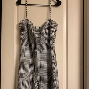 ***Worn Once*** Plaid jumpsuit
